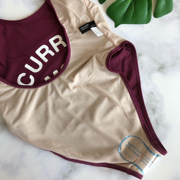 Private Party Current Mood One Piece Swim Suit - Picture 6 of 7